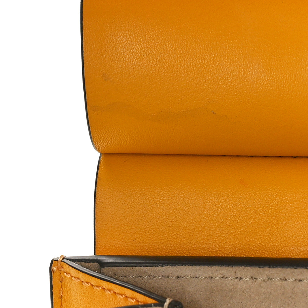 Chloe Suede Calfskin Mini Faye Bracelet Bag Sunflower 12 of 14