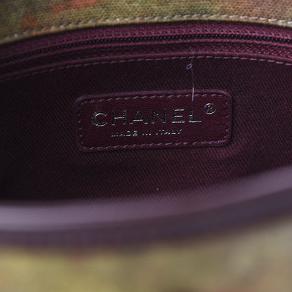 Chanel Washed Toile Graffiti On The Pavements Messenger Khaki Multicolor 6 of 10