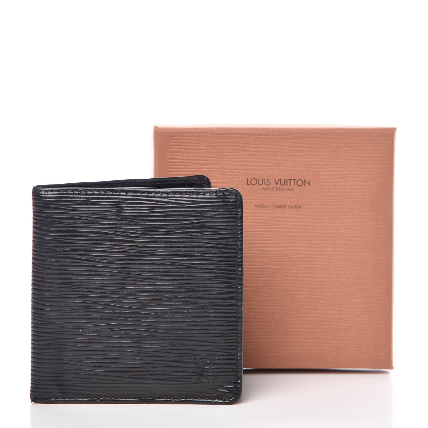 Epi 6 Card Billfold Wallet Black