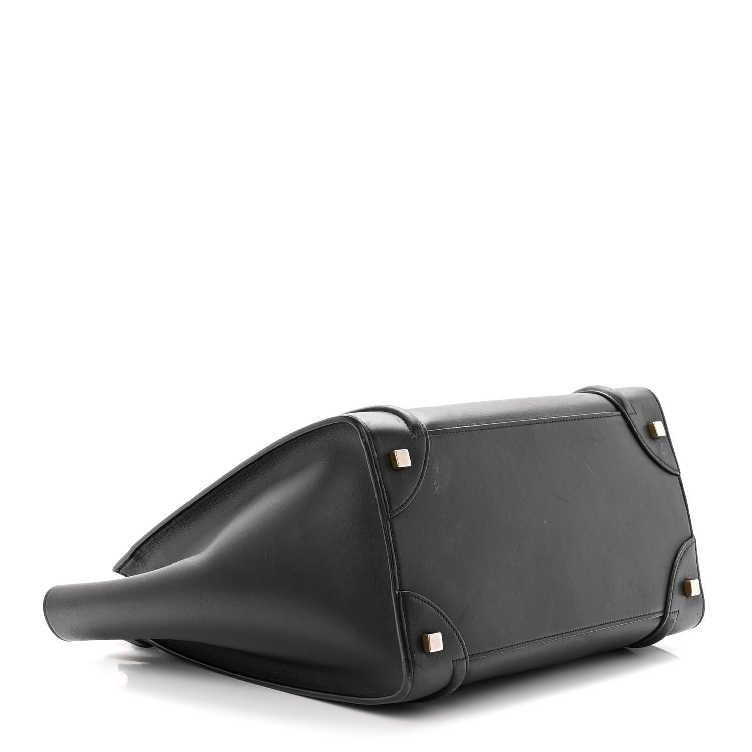 Celine Smooth Calfskin Mini Luggage Black 3 of 10
