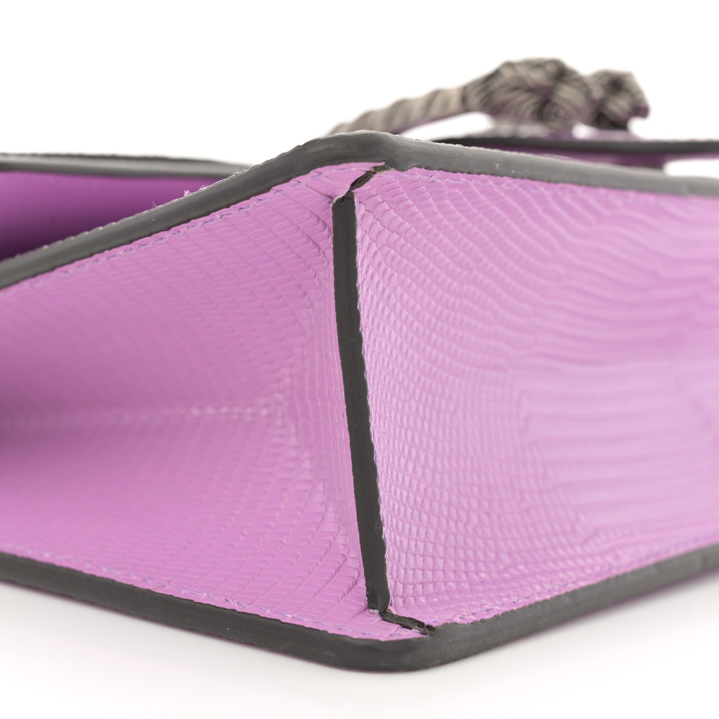 Lizard Small Dionysus Shoulder Bag Pink