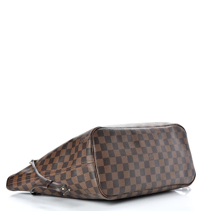 Louis Vuitton Damier Ebene Neo Neverfull MM Rose Ballerine 4 of 22