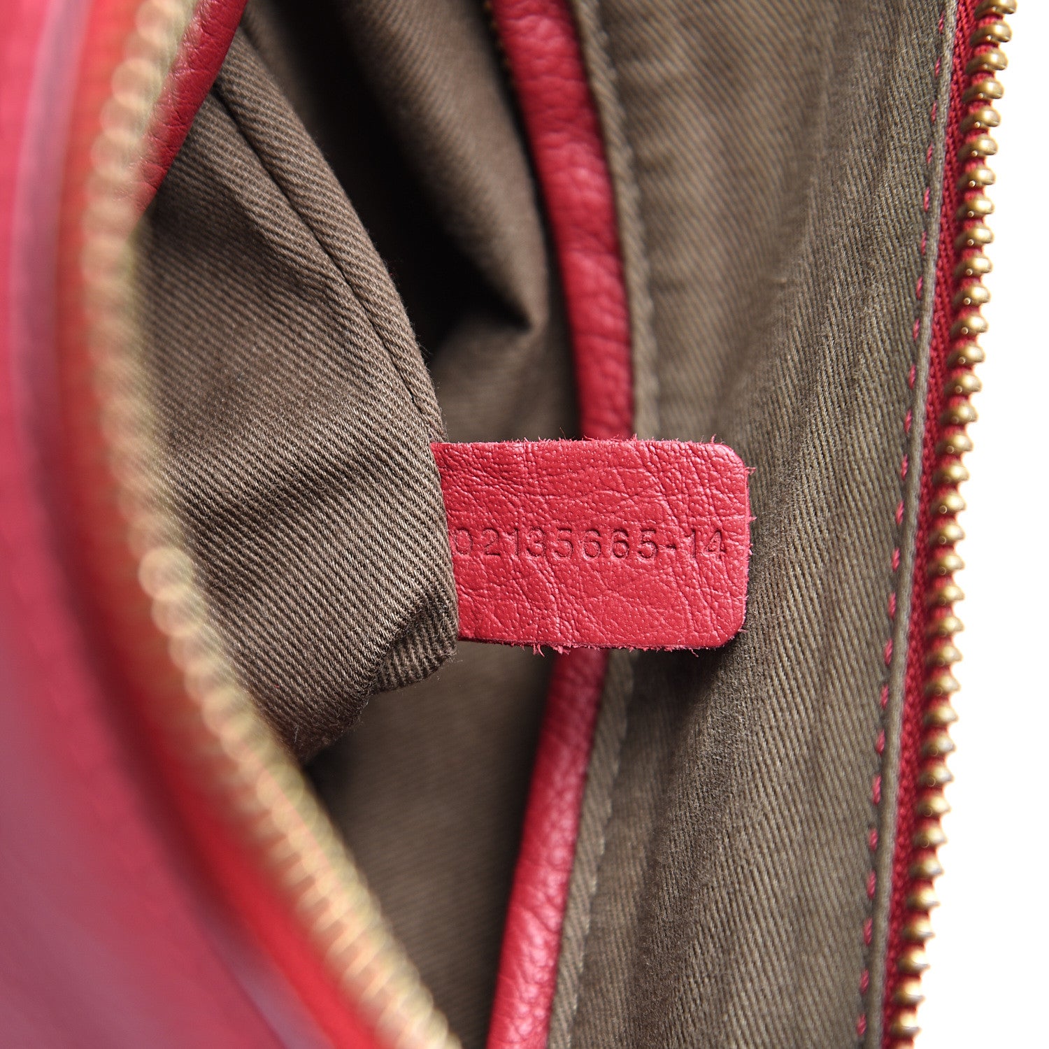 Chloe Calfskin Medium Marcie Satchel Peony Red 6 of 11