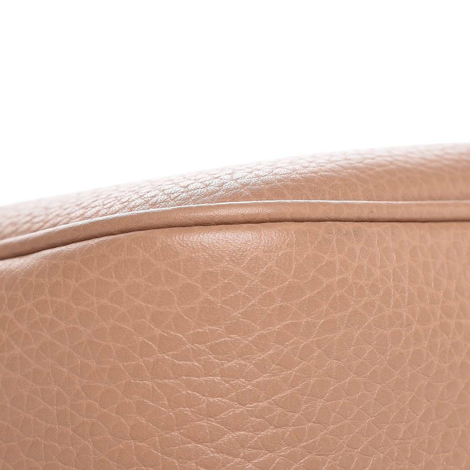 Gucci Pebbled Calfskin Small Soho Disco Bag Camelia 8 of 8
