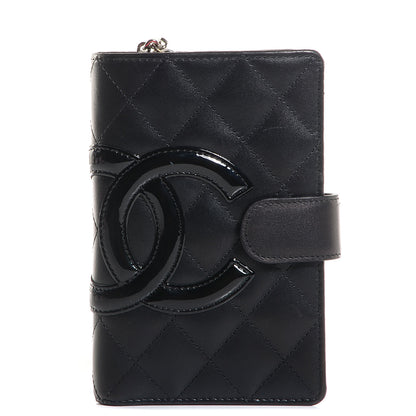 Chanel Calfskin Cambon Zipped Pocket Wallet Black 1 of 8