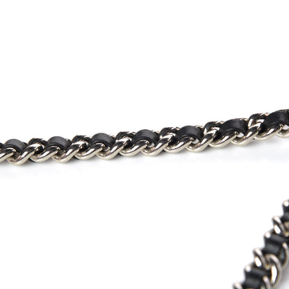 Chanel Washed Lambskin Quilted Mini Chain Around Flap Black 13 of 14