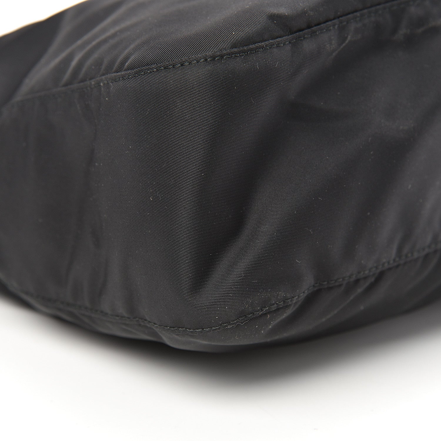 Prada Nylon Flat Messenger Bag Black 10 of 12