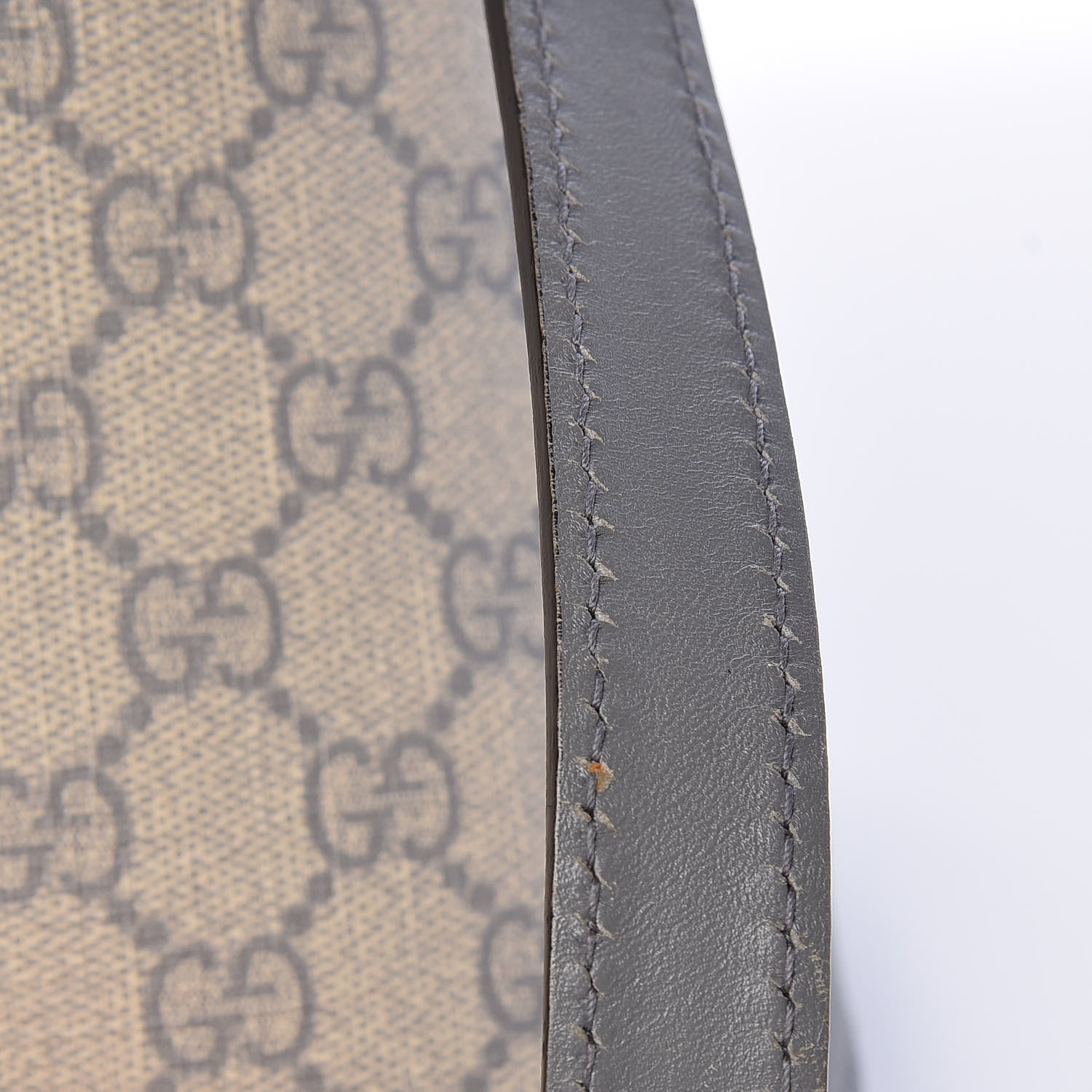 Gucci GG Supreme Monogram Small Zippered Tote Ecru Grigio 11 of 16