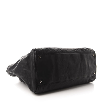 Chanel Calfskin East West Modern Chain Tote Black 4 of 9