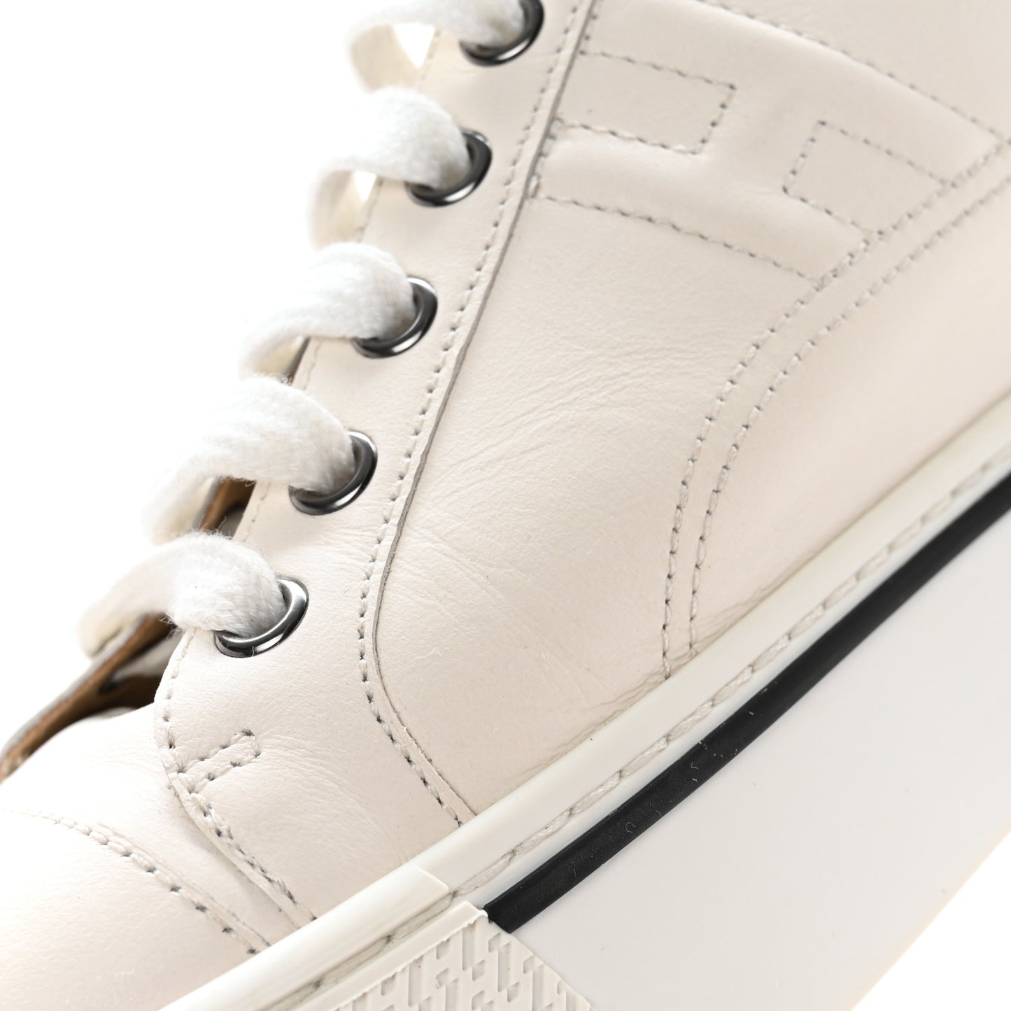Calfskin Suede Goatskin Womens Voltage Sneakers 39.5 Blanc Rose Fuchsia