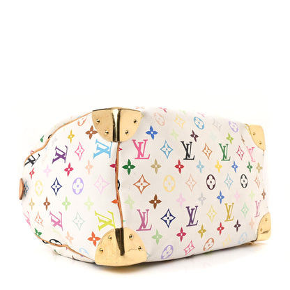 Louis Vuitton Monogram Multicolor Speedy 30 White 4 of 14