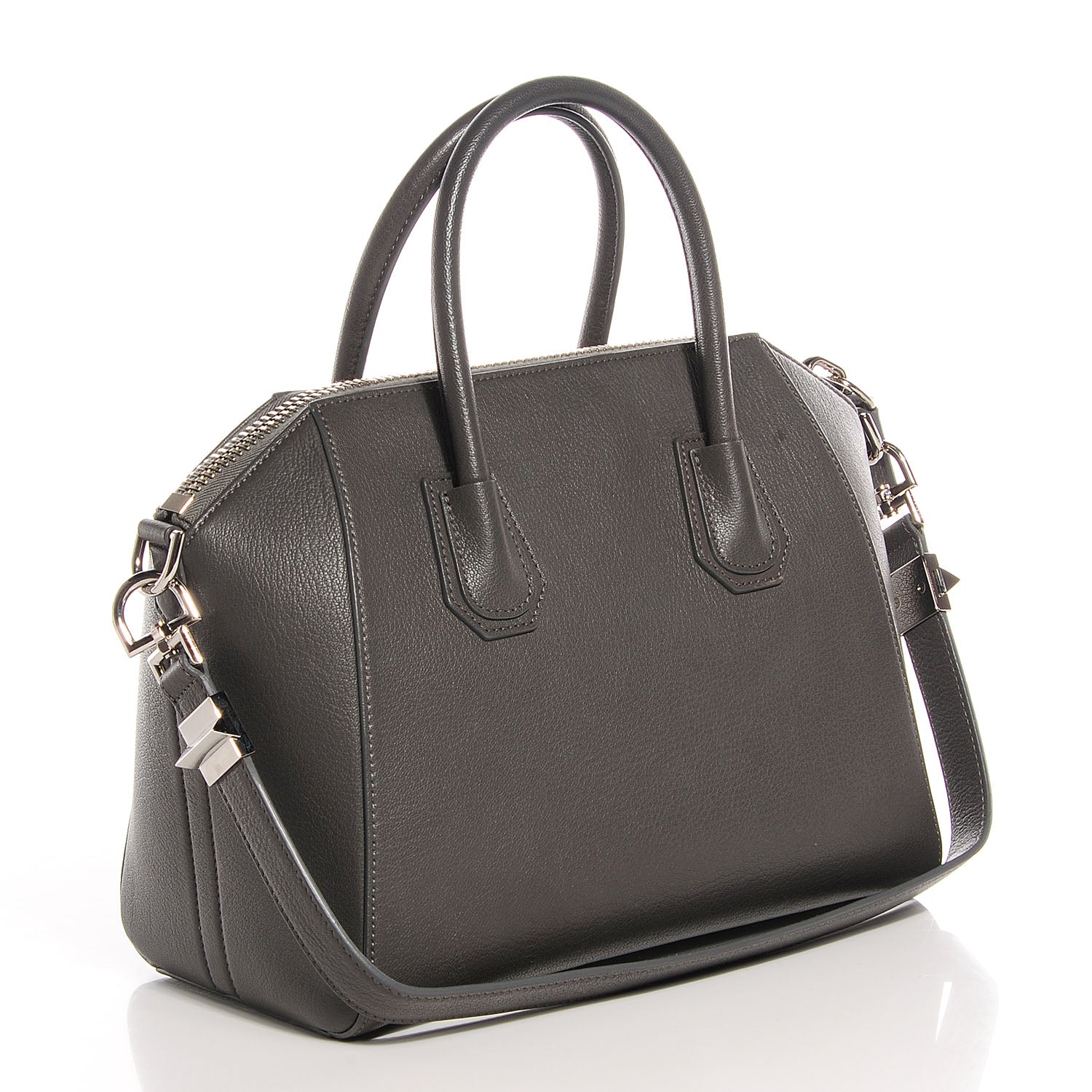 Givenchy Sugar Goatskin Small Antigona Heather Grey 3 of 9