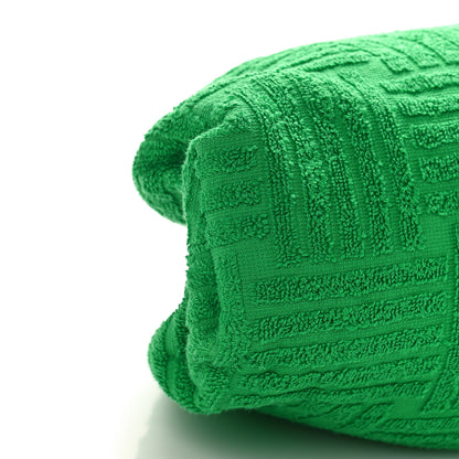 Bottega Veneta Sponge Fabric The Pouch Clutch Grass 7 of 8