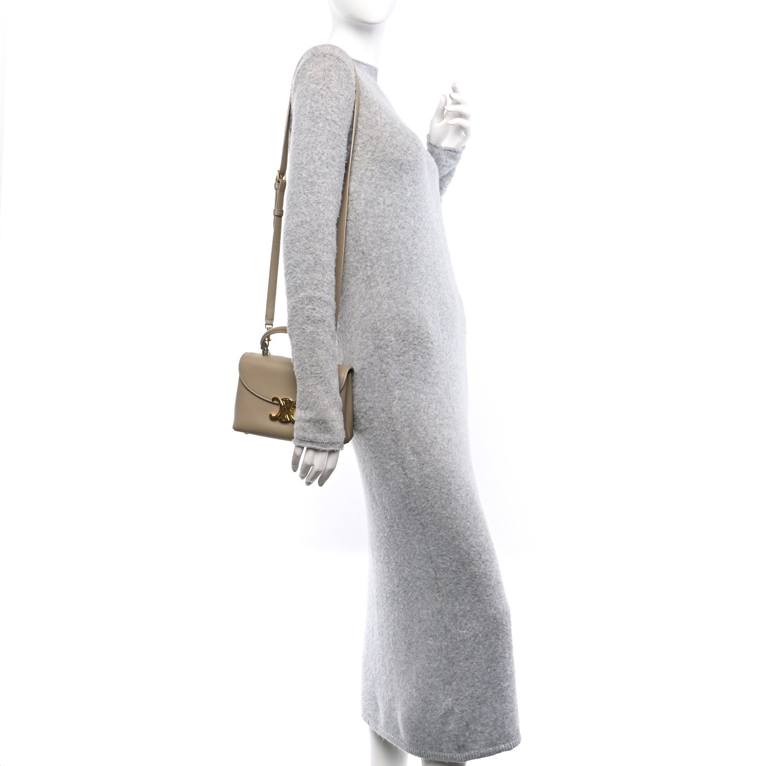 Celine Supple Calfskin Teen Nino Cappuccino 2 of 9