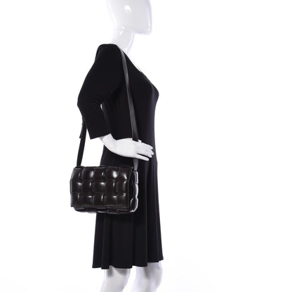 Bottega Veneta Paper Calfskin Maxi Intreccio Padded Cassette Crossbody Bag Fondant 2 of 8