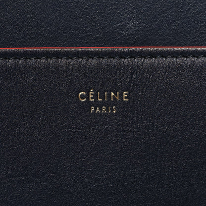 Celine Supersoft Calfskin Sangle Bucket Bag Navy 6 of 14