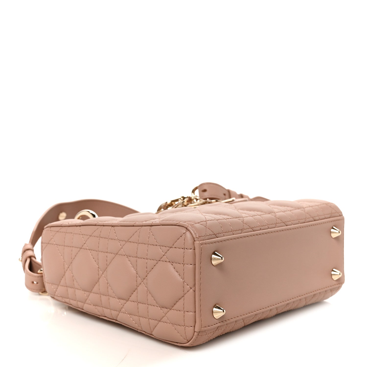 Christian Dior Lambskin Cannage Small My ABCDior Lady Dior Fard 4 of 11