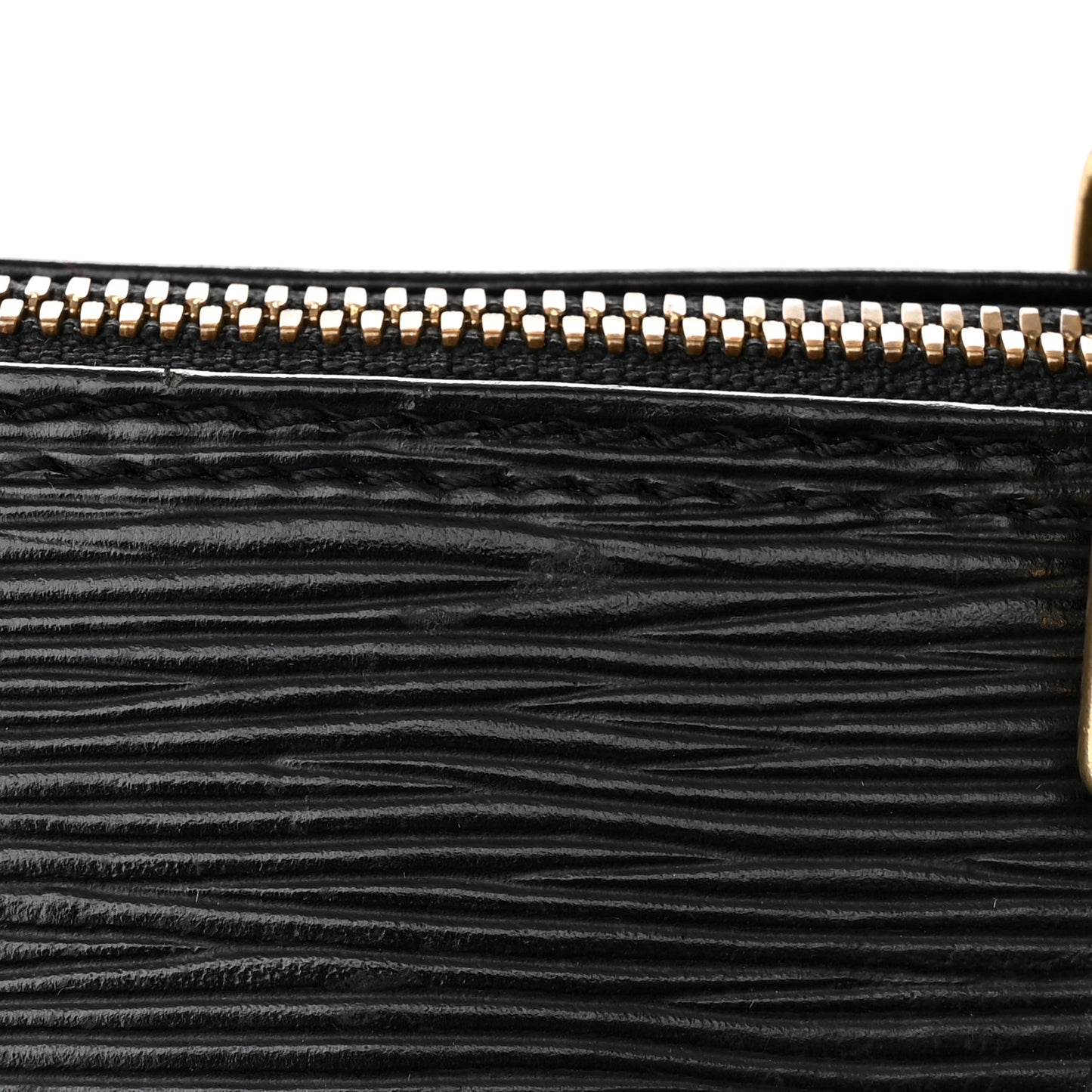 LOUIS VUITTON Epi Alma PM Black