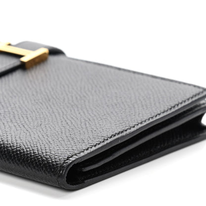 Hermes Epsom Bearn Gusset Wallet Black 8 of 11