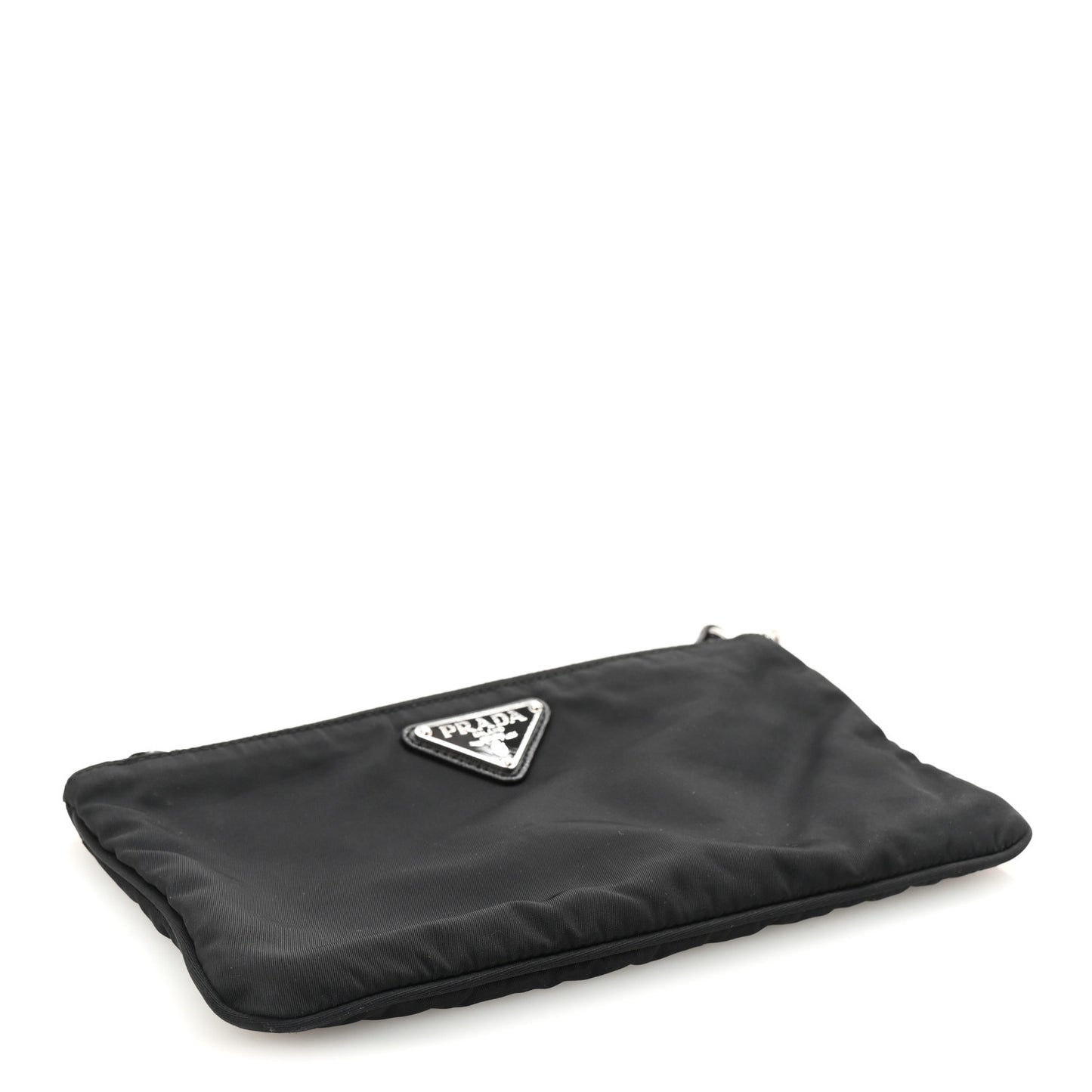 Tessuto Nylon Vela Wristlet Black