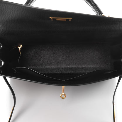 Hermes Ardennes Kelly Sellier 32 Black 5 of 44