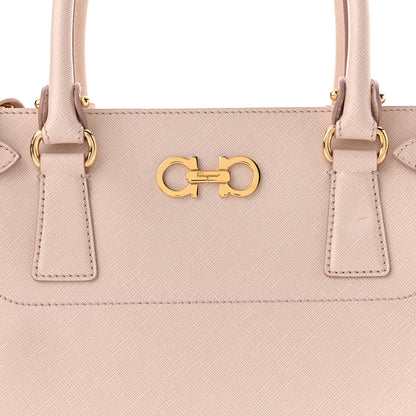 Salvatore Ferragamo Printed Calfskin Beky Tote Macaron 8 of 11