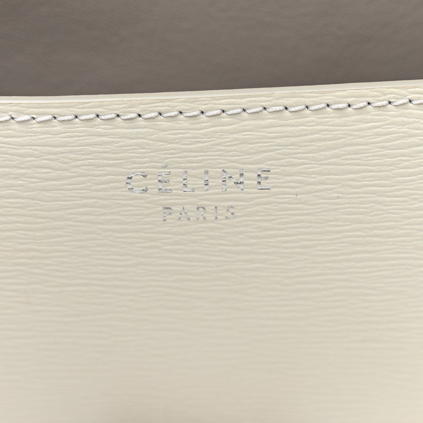 Liege Calfskin Medium Classic Box Flap Bag White