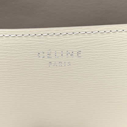Celine Liege Calfskin Medium Classic Box Flap Bag White 6 of 11