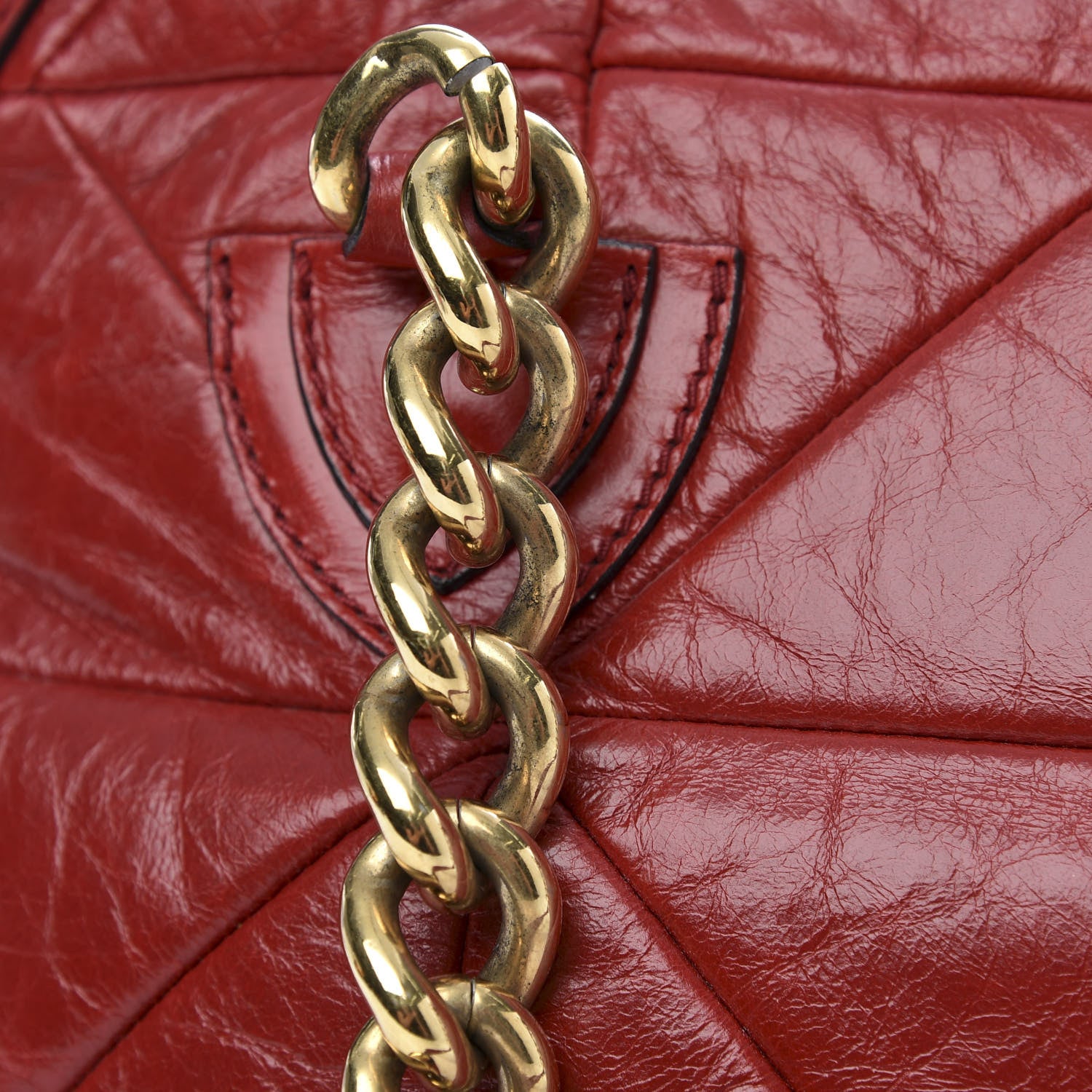 Marc Jacobs Calfskin Ines Tote Bordeaux 25 of 25