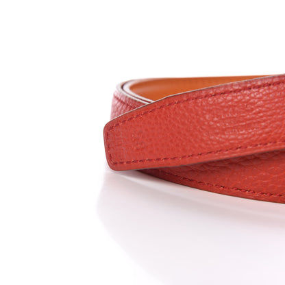 Hermes Box Togo 24mm Mini Constance H Belt 85 Orange Vermillion 7 of 8