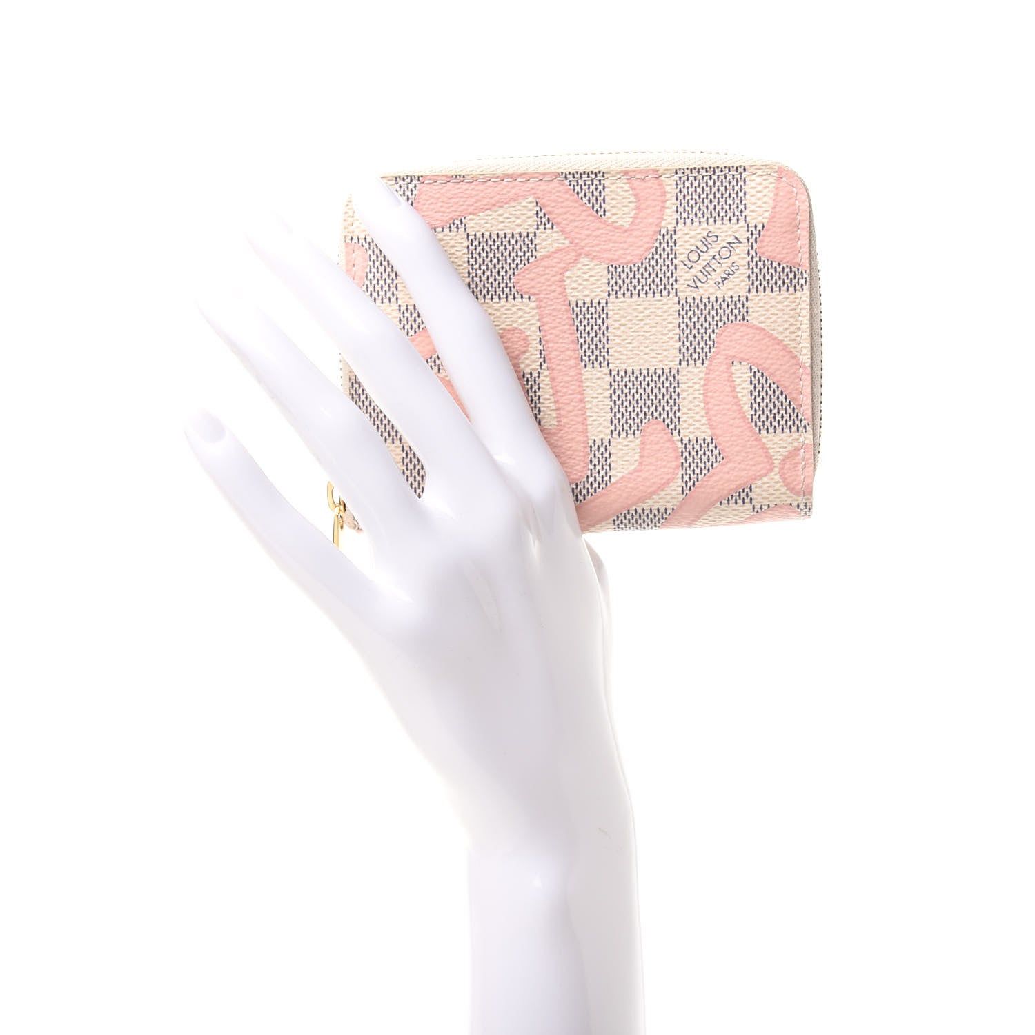 Louis Vuitton Damier Azur Tahitienne Zippy Coin Purse 2 of 7