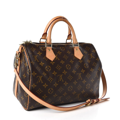 Louis Vuitton Monogram Speedy Bandouliere 30 6 of 12