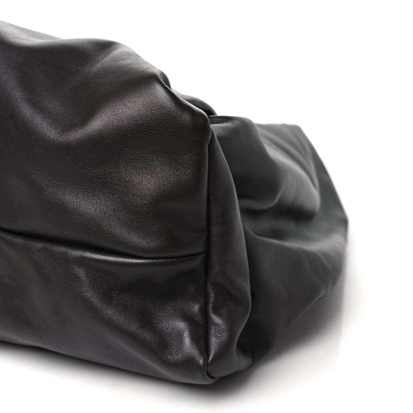 Smooth Butter Calfskin Large The Shoulder Pouch Brownie