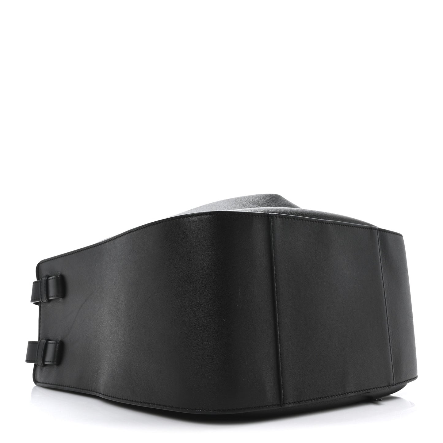 Calfskin Medium Hammock Shoulder Bag Black