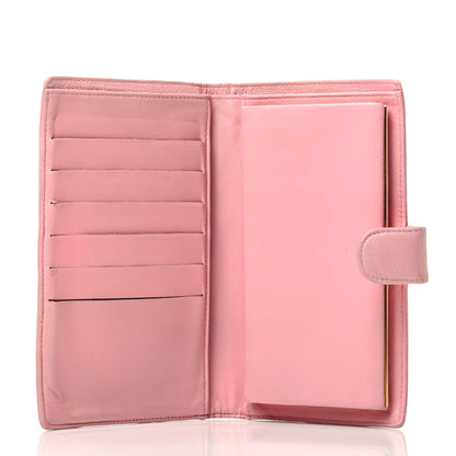 Chanel Caviar Timeless CC French Wallet Pink 3 of 3