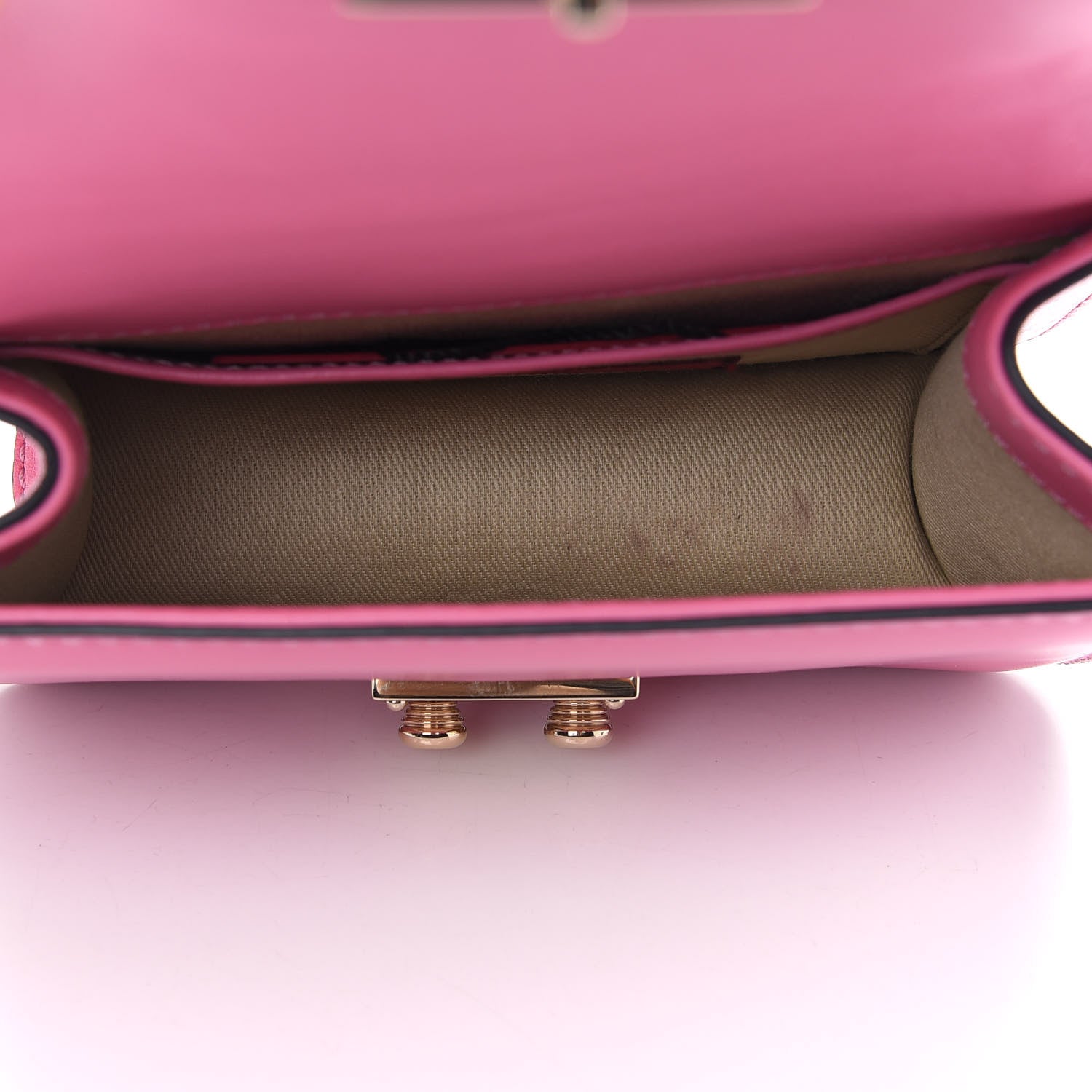 Valentino Garavani Vitello Mini Glam Lock Rockstud Flap Ninphea 4 of 7