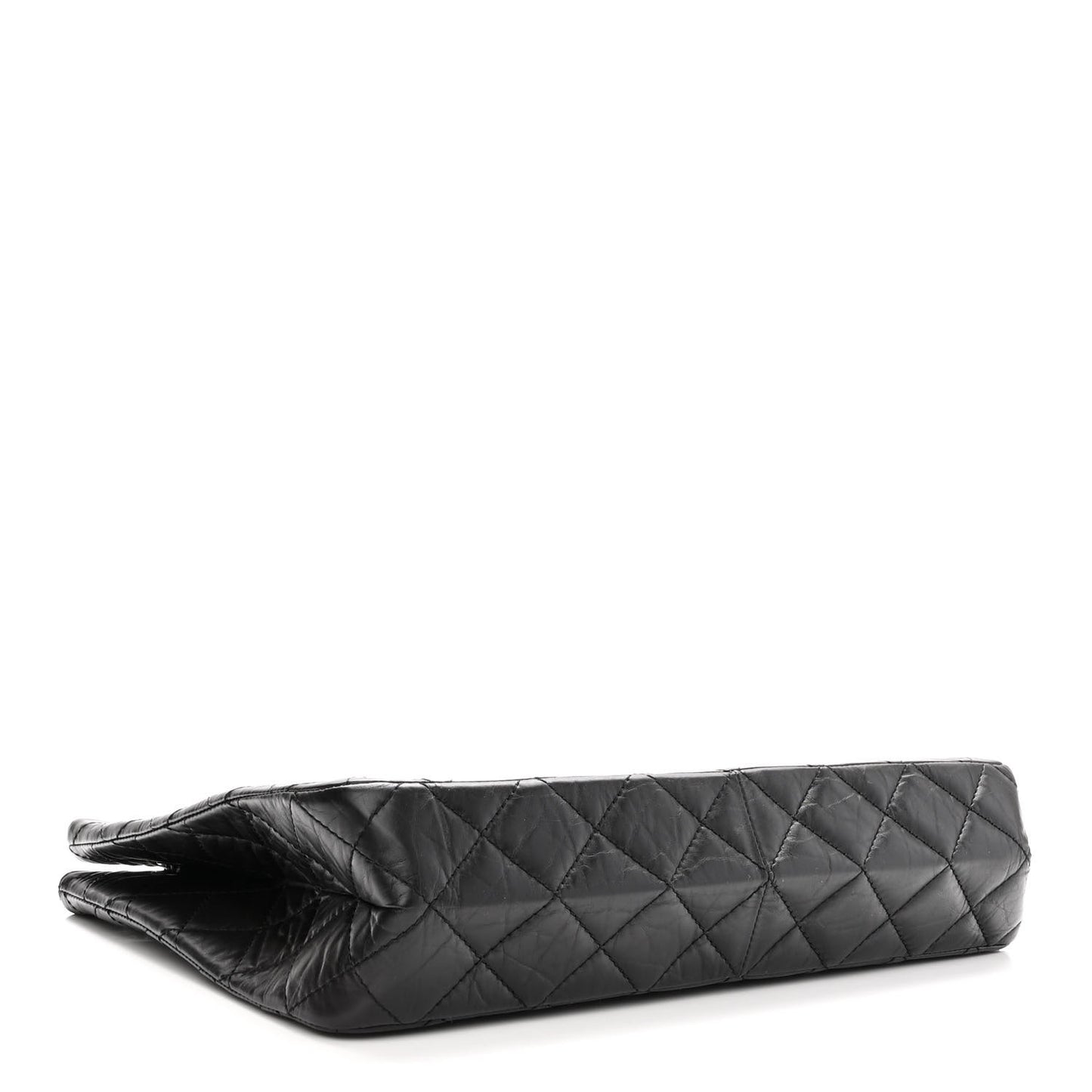 Aged Calfskin Reissue 2.55 Tote Black
