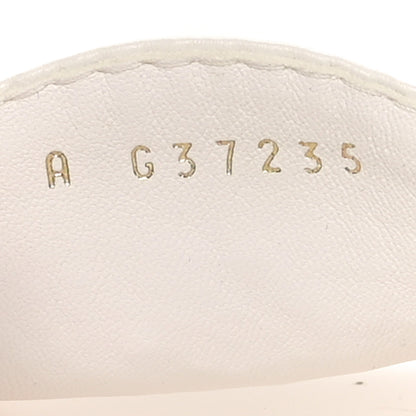 Chanel Calfskin Embroidered CC Sandal Mule 37.5 White 9 of 9
