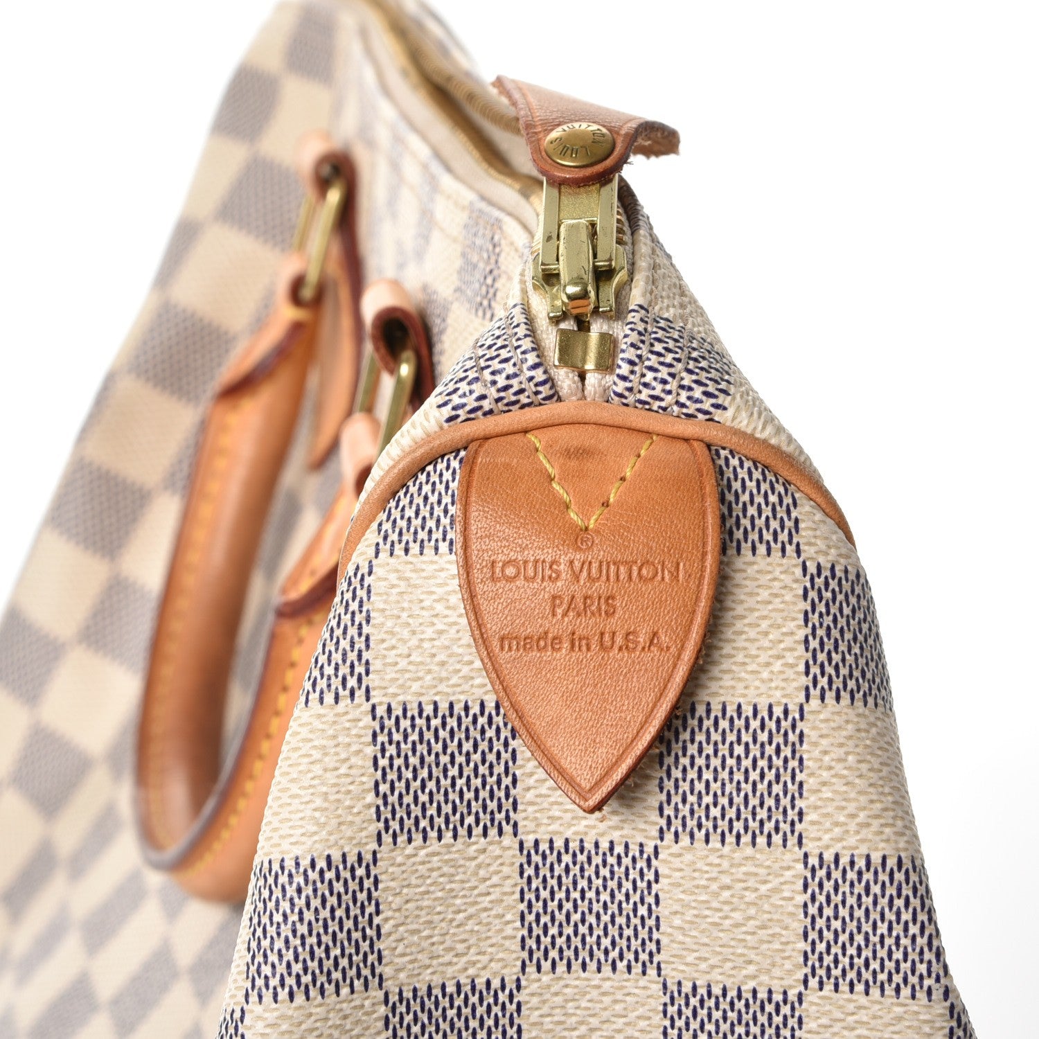 Louis Vuitton Damier Azur Speedy 30 6 of 17