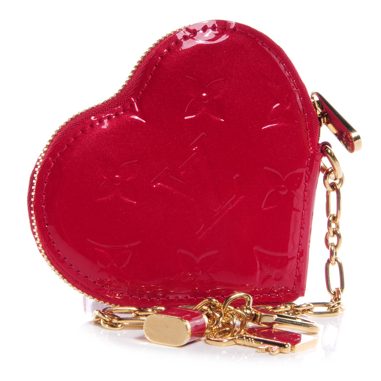 Vernis Coeur Heart Coin Purse Pomme D'Amour