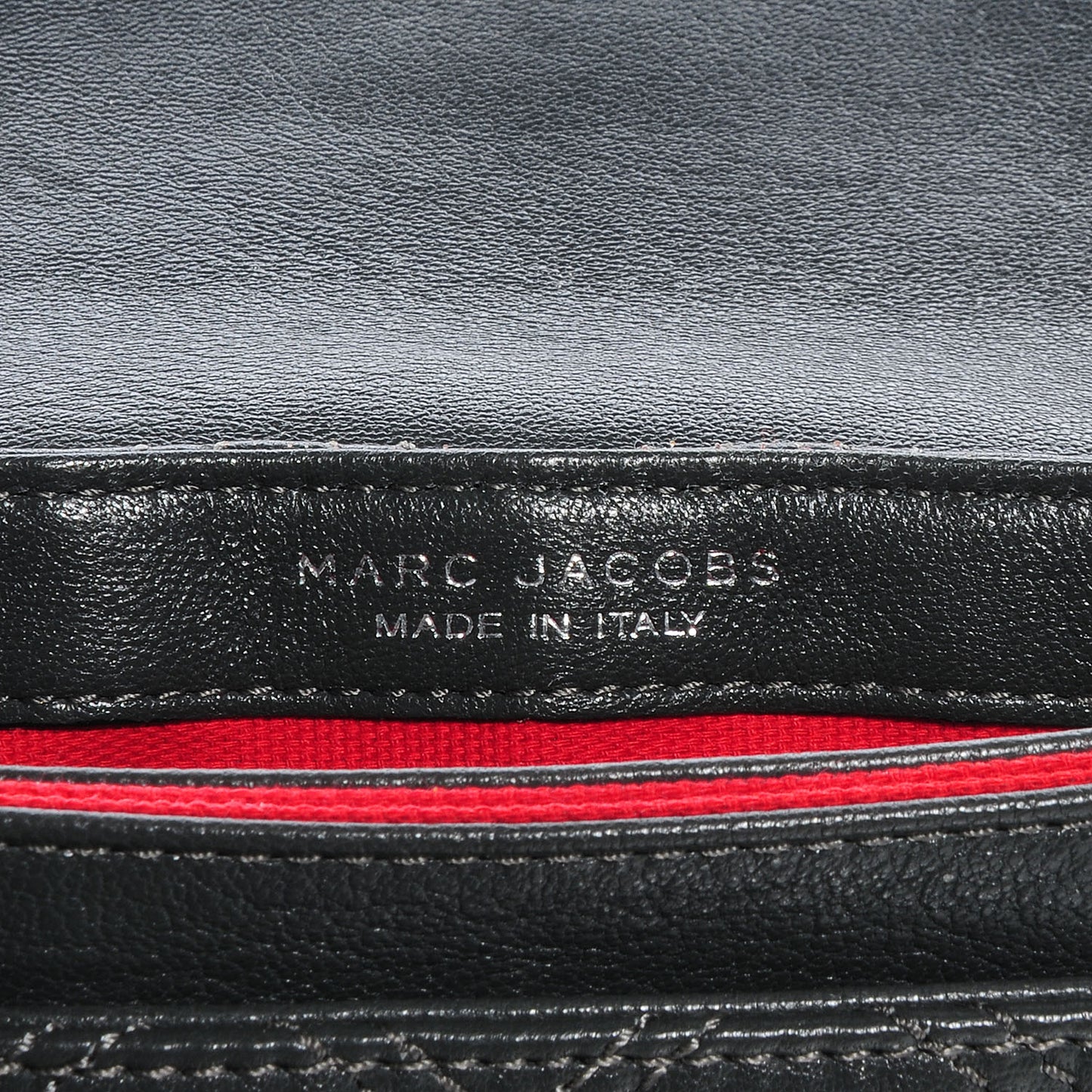 Leather Quilted The Single Grey
