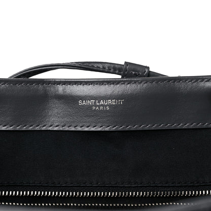 Saint Laurent Calfskin Y Quilted Monogram Medium Loulou Backpack Storm 6 of 16