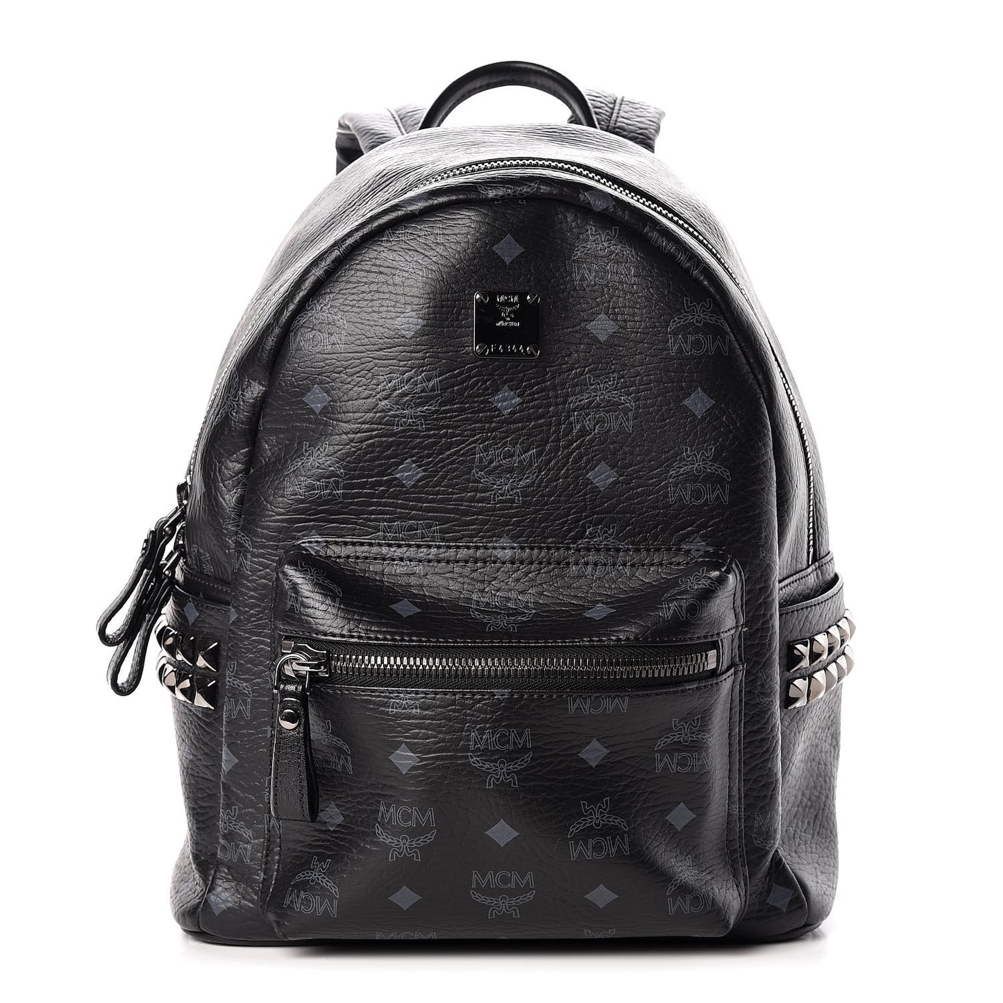 Visetos Small Side Stud Stark Backpack Black
