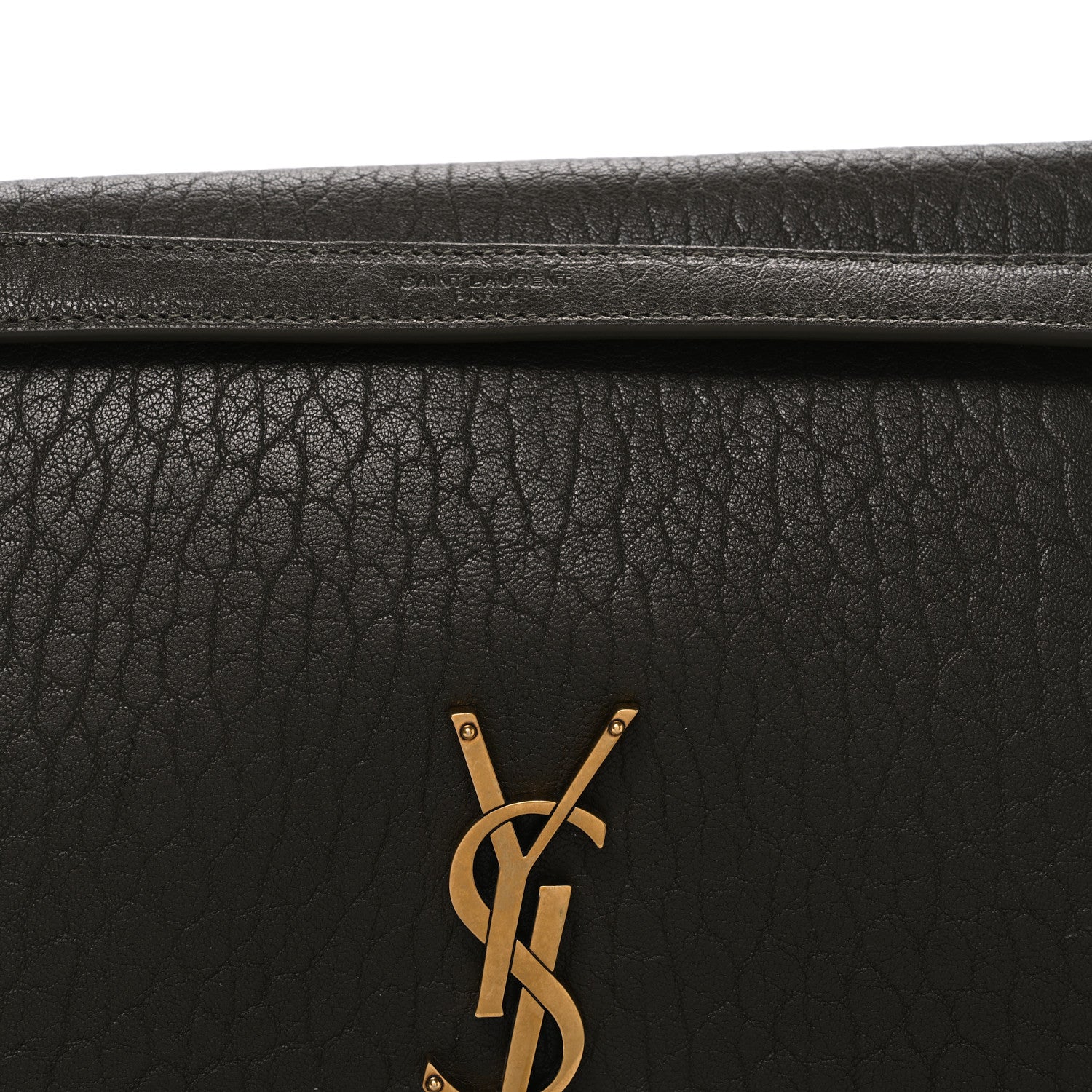 Saint Laurent Grained Lambskin Monogram Large Niki Chain Satchel Light Musk 8 of 10