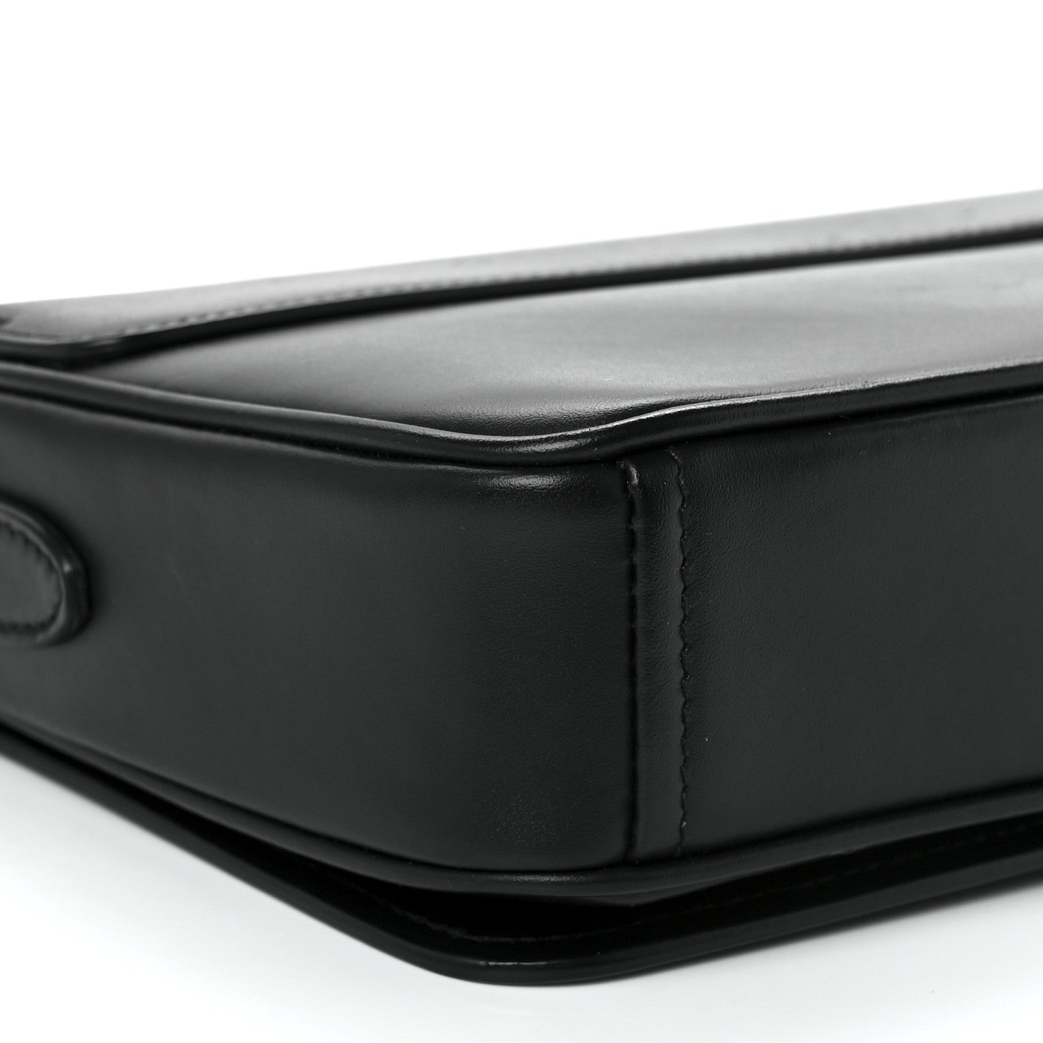 Prada City Calfskin Flap Crossbody Black 10 of 11