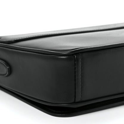 Prada City Calfskin Flap Crossbody Black 10 of 11