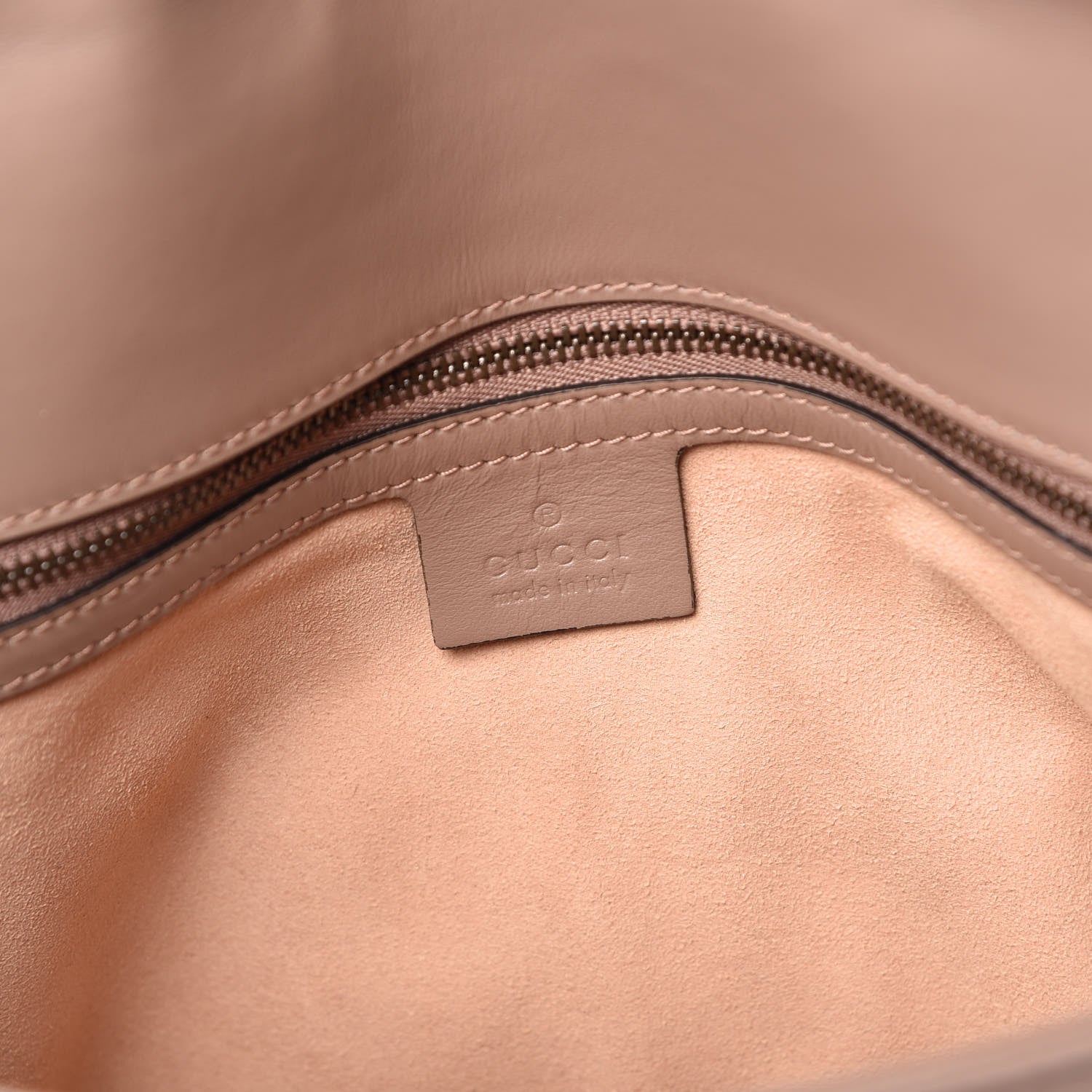 Gucci Calfskin Matelasse Medium GG Marmont Shoulder Bag Porcelain Rose 6 of 9