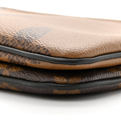 Louis Vuitton Reverse Monogram Giant Double Zip Pochette 9 of 10