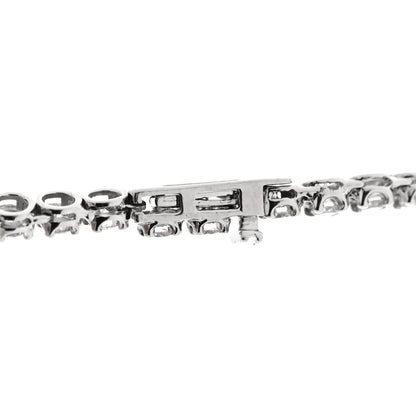 Parker & West by FASHIONPHILE 14K White Gold Diamond 4.96ctw Tennis Necklace 5 of 6