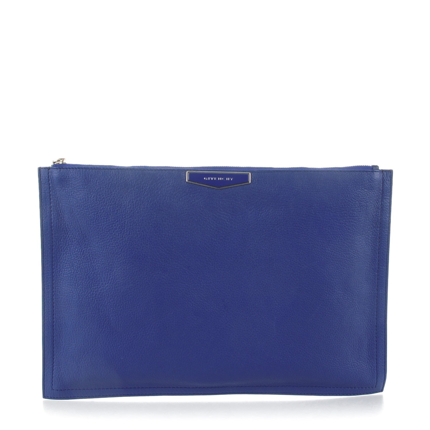 Givenchy Sugar Goatskin Large Antigona Pouch Blue 1 of 7
